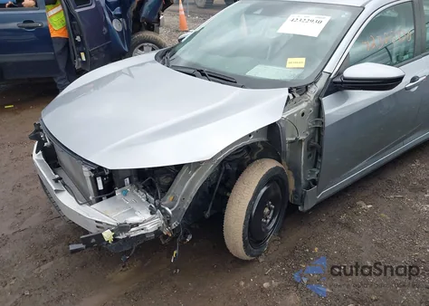 2019 Honda Civic Ex-L from USA, damaged, VIN 19XFC1F70KE000277